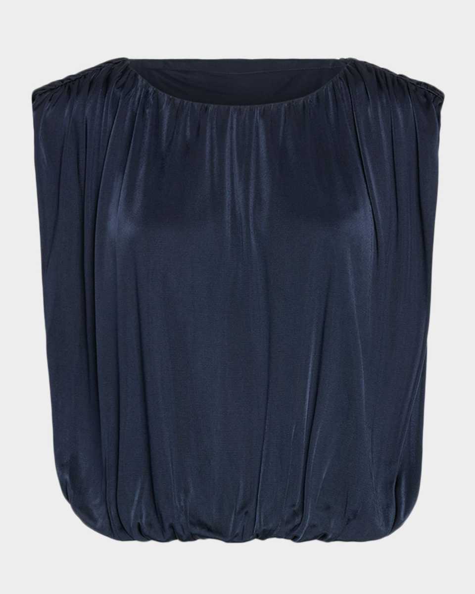 Brian Sleeveless Bubble Blous